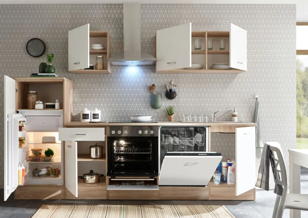 Bloc cuisine avec électroménager ANDY II