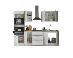 Bloc cuisine CORNWALL (bloc cuisine - four - micro-ondes) I