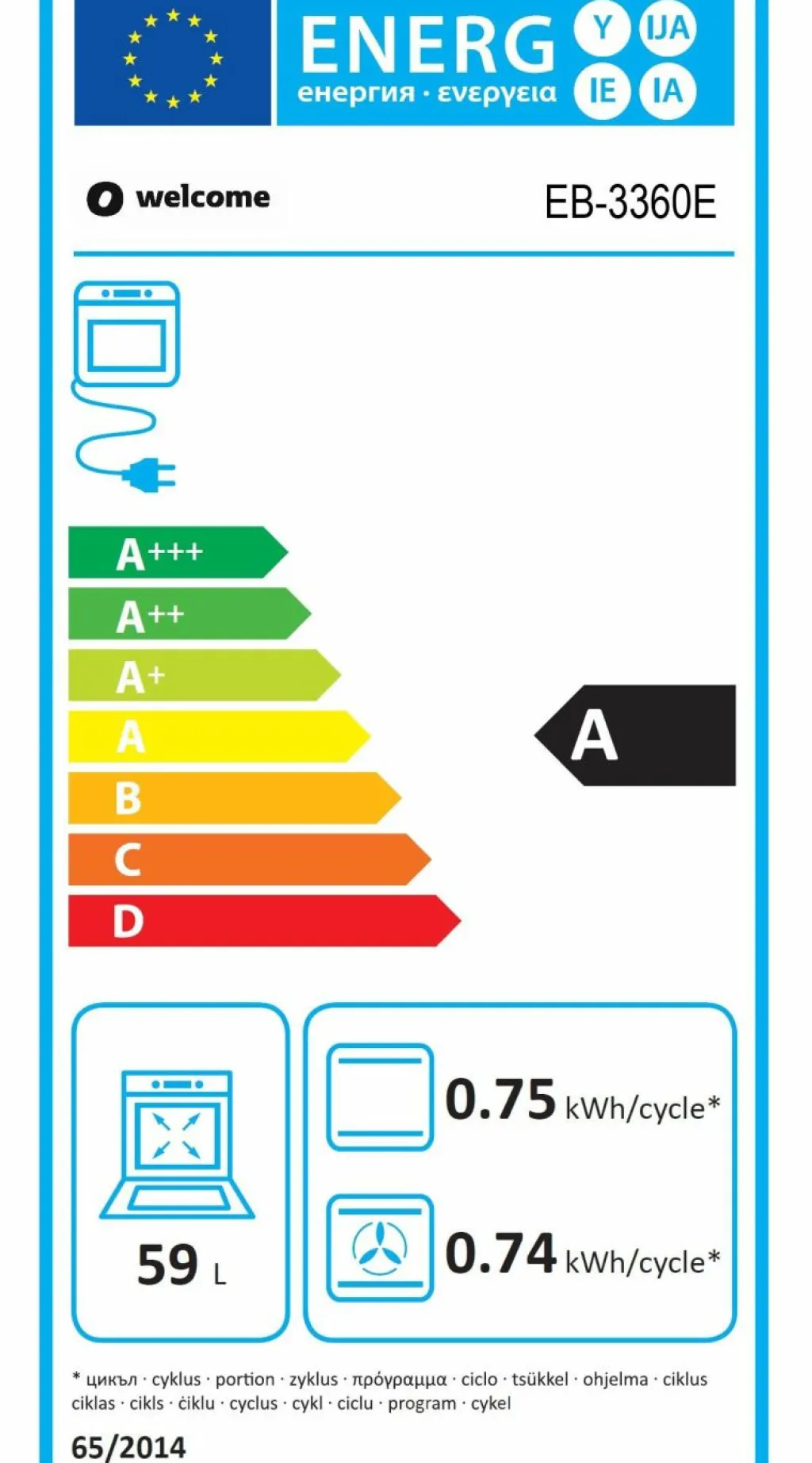 Bloc cuisine en deux parties avec électroménager JASMIN-Bega BBK Sale
