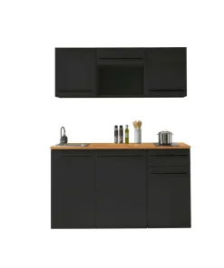 Bloc cuisine JAZZ SINGLE Z 160 BLACK-Bega BBK Online