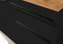 Bloc cuisine JAZZ SINGLE Z 160 BLACK-Bega BBK Online