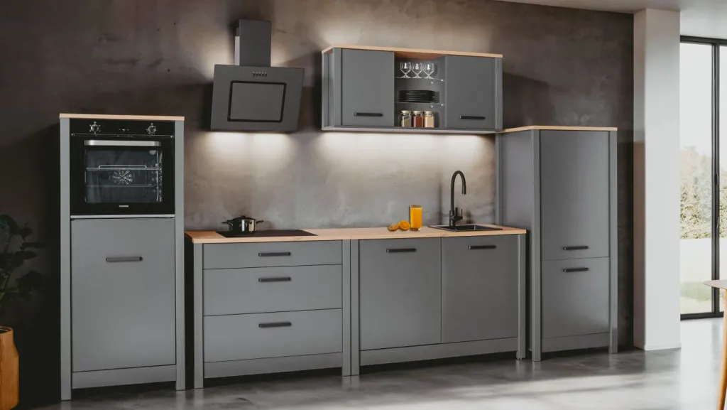 Bloc cuisine sans électroménager 6 ROTTERDAM-Inter Link Outlet