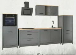 Bloc cuisine sans électroménager 6 ROTTERDAM-Inter Link Outlet