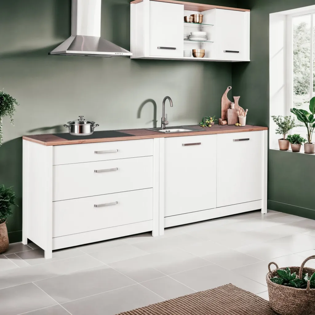 Bloc cuisine sans électroménager 3 SICILIA-Inter Link New