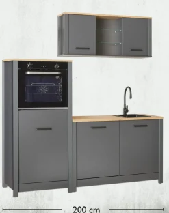 Bloc cuisine sans électroménager 2 ROTTERDAM