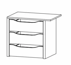 Bloc tiroirs A0033.9860-Rauch Best