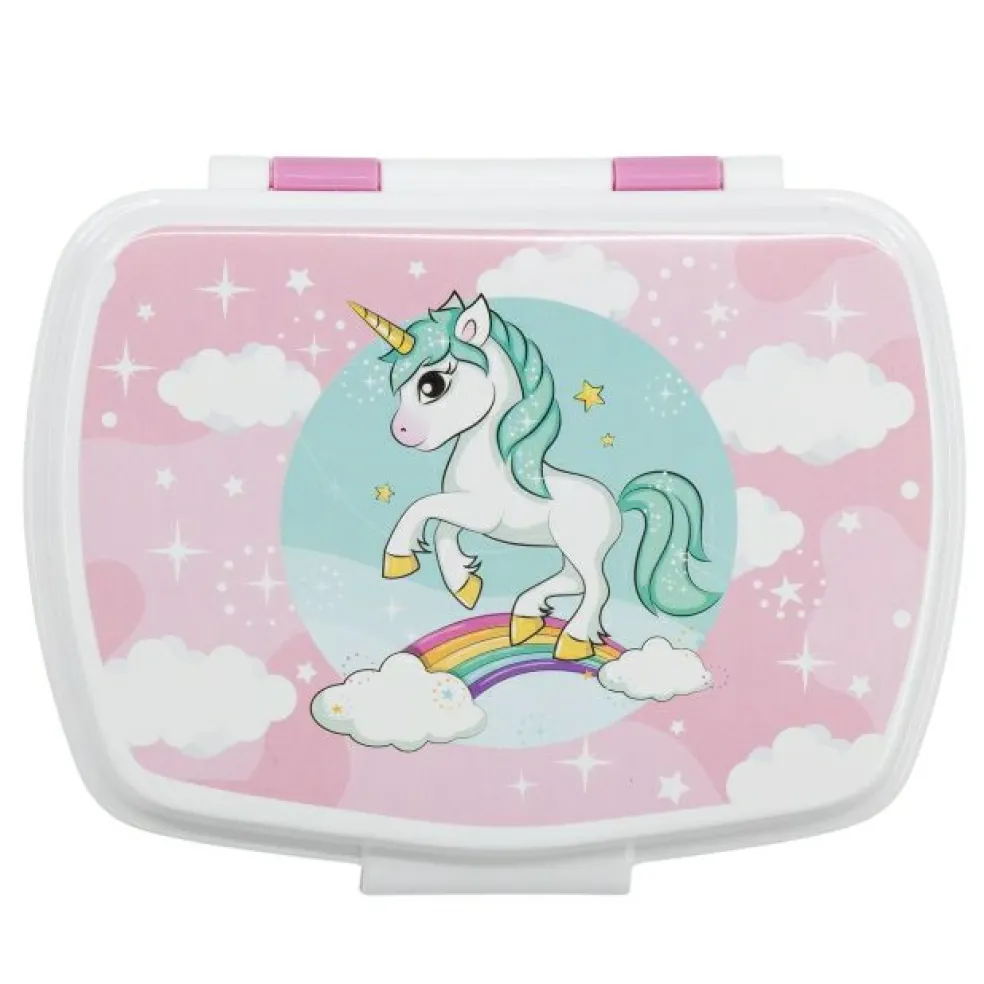 Boîte à goûter licorne RAINBOW