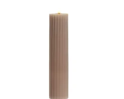 Bougie LED 22,5cm STRIPE-Kaemingk Clearance