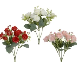 Bouquet de roses artificielles FLOWERS-Kaemingk