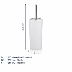 Brosse WC avec support MARTA