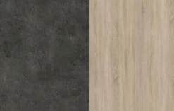 Buffet de cuisine avec desserte à roulettes PORTLAND 1-Parisot Outlet