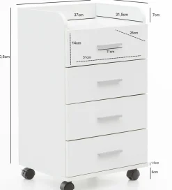 Caisson à roulettes SAN CLEMENTE-Skyport Clearance