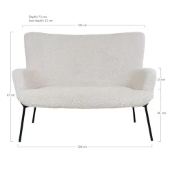 Canapé 2 places GLASGOW-House Nordic New