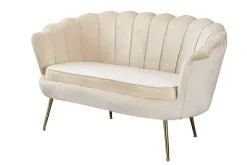 Canapé coquillage 2 places BANDUNG-Salesfever