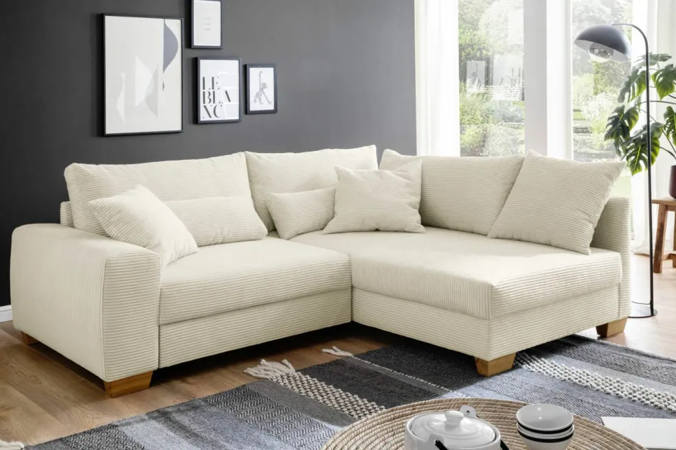 Canapé d'angle avec fonction FORTUNA