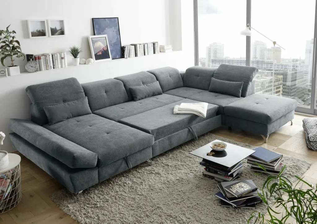Canapé d'angle avec fonction MELFI-BRW Best