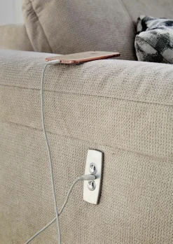 Canapé d'angle avec fonction relax PORTOFINO-SE-JOB Clearance