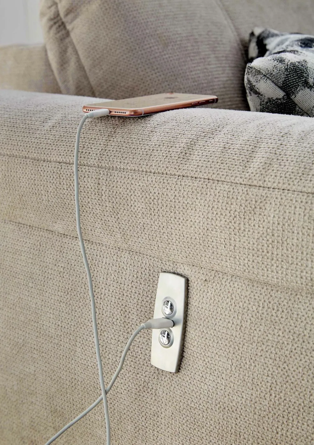 Canapé d'angle avec fonction relax PORTOFINO-SE-JOB Clearance