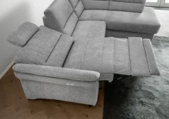 Canapé d'angle avec fonction relax CAVOLI