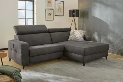 Canapé d'angle avec fonction relax ORIKUM