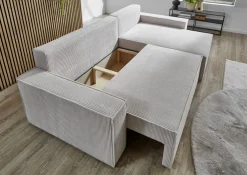 Canapé d'angle convertible WOLGAST