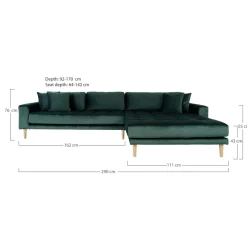 Canapé d'angle LIDO-House Nordic Online