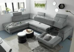 Canapé en U convertible ALBA-BRW Outlet