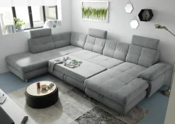 Canapé en U convertible ALBA-BRW Outlet