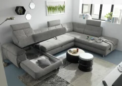 Canapé en U convertible ALBA-BRW Online