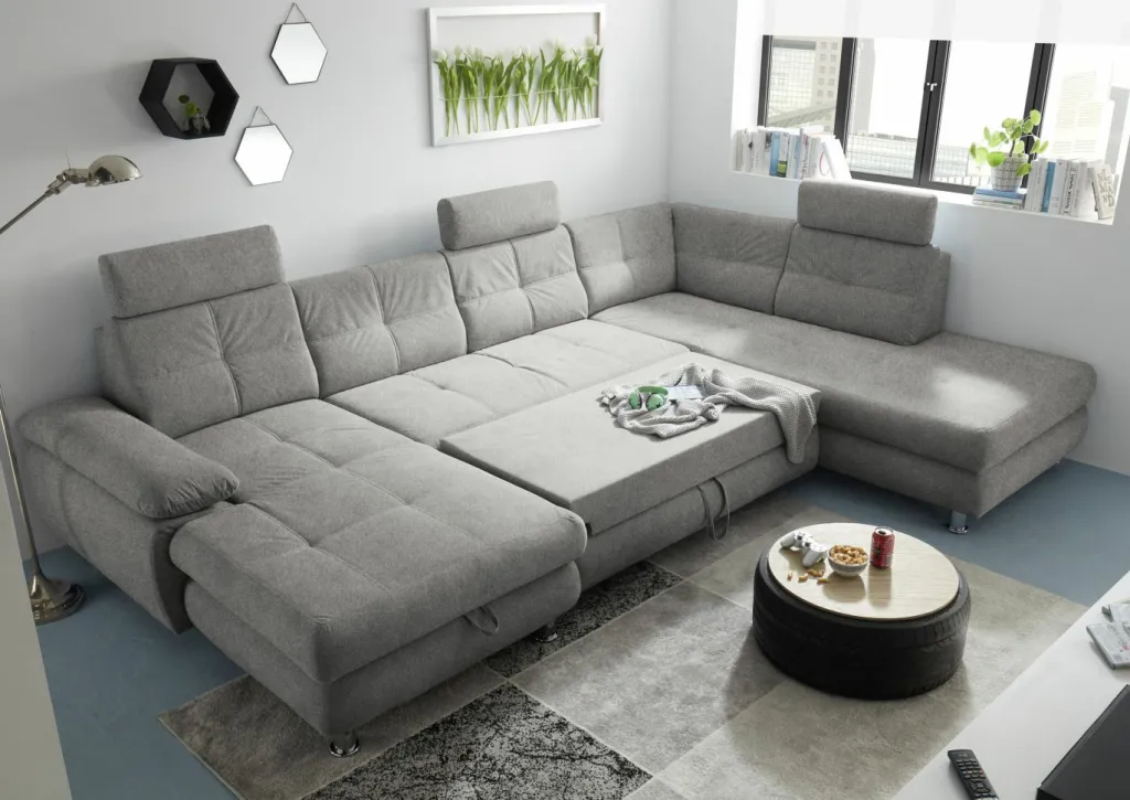 Canapé en U convertible ALBA-BRW Online