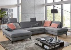 Canapé en U convertible ARBORG-Steinpol Sit&More Clearance