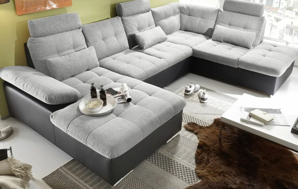 Canapé en U convertible JAKARTA-BRW Online