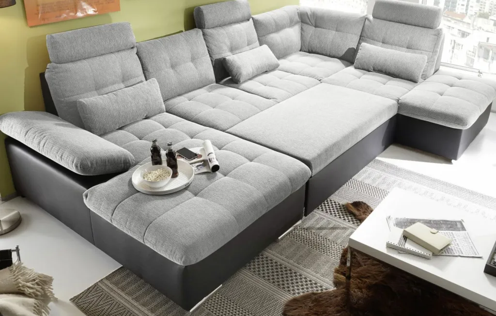 Canapé en U convertible JAKARTA-BRW Online