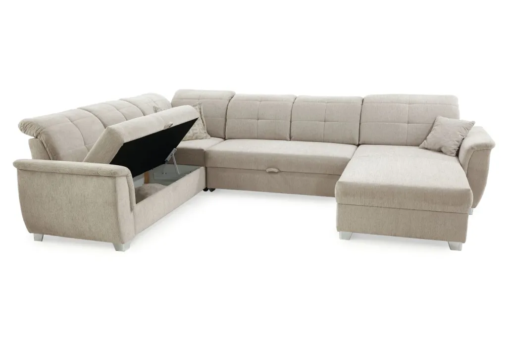 Canapé en U convertible LIVORNO-JOB Outlet