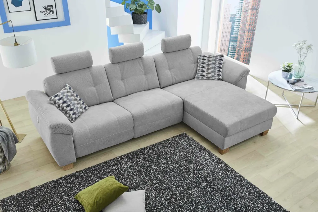 Canape d'angle avec fonction relax PORTOFINO-SE-JOB Hot