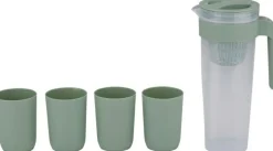 Carafe et gobelets 5 pièces ALPINA-Edco Outlet