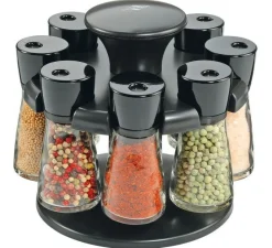 Carrousel à épices 8 pots en verre RONDO-Küchenprofi