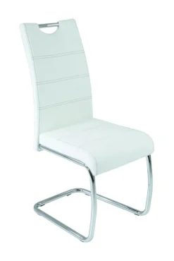 Chaise à piètement luge FLORA S