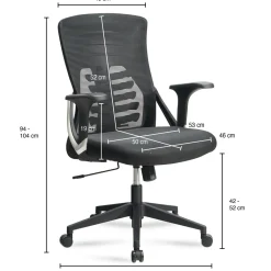 Chaise de bureau ACUL-DU-NORD-Skyport Best