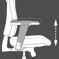 Chaise de bureau pivotante SITNESS BASIC 300-Topstar Hot