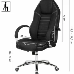 Chaise de bureau SUPHAN BURI-Skyport Discount