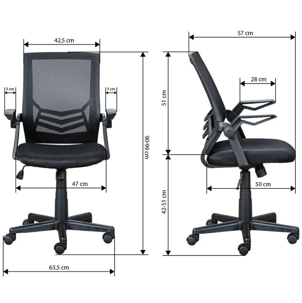 Chaise pivotante JILLI