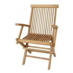 Chaise pliante avec accoudoirs CIREBON