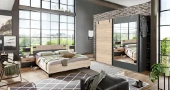 Chambre à coucher 4 éléments MALMÖ