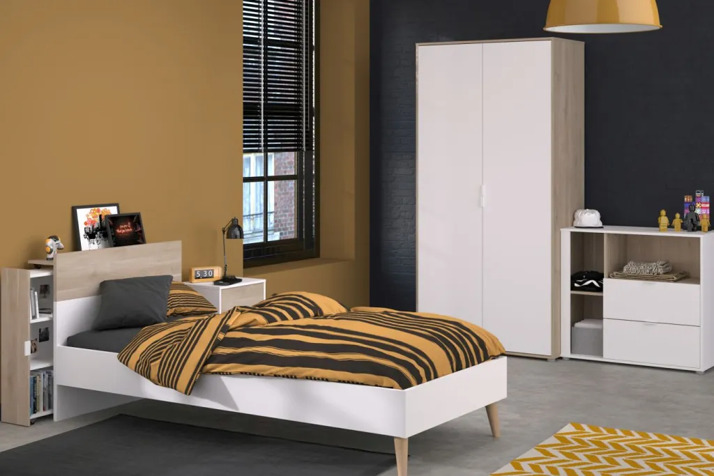 Chambre d'ado 5 éléments LAS VEGAS 2-Parisot Discount