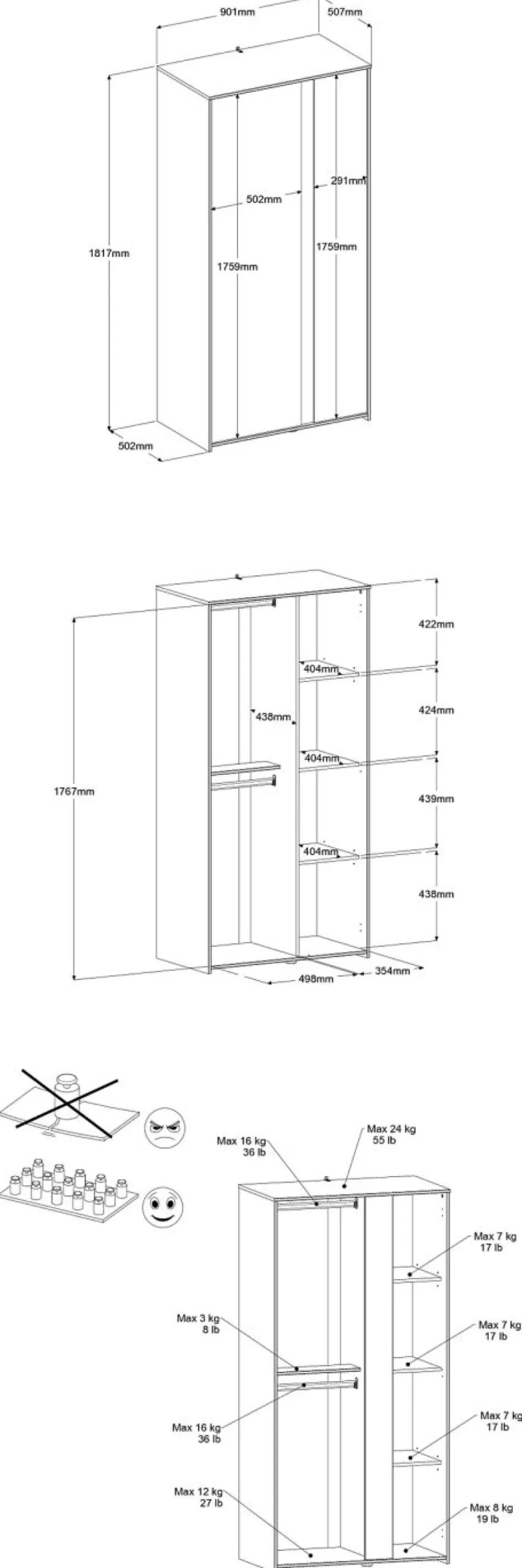 Chambre d'enfant 4 éléments PIROUETTE 11-Parisot