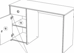 Chambre d'enfant SMOOZY 27b-Parisot Online