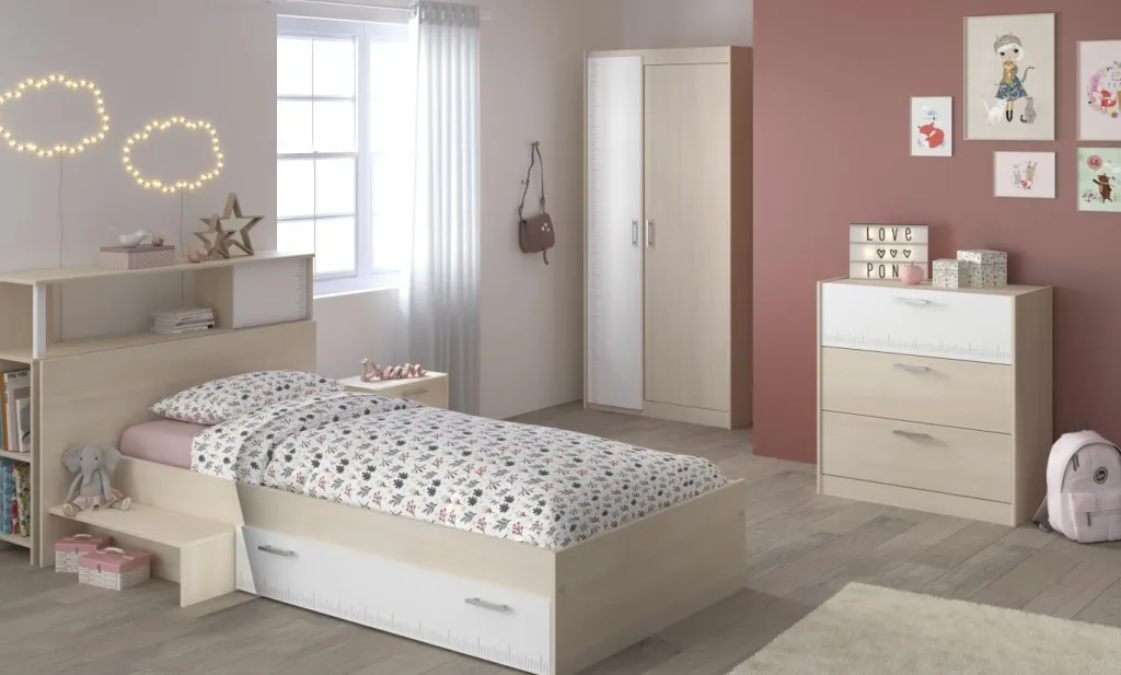 Chambre junior 5 éléments CHARLY 16-Parisot Sale