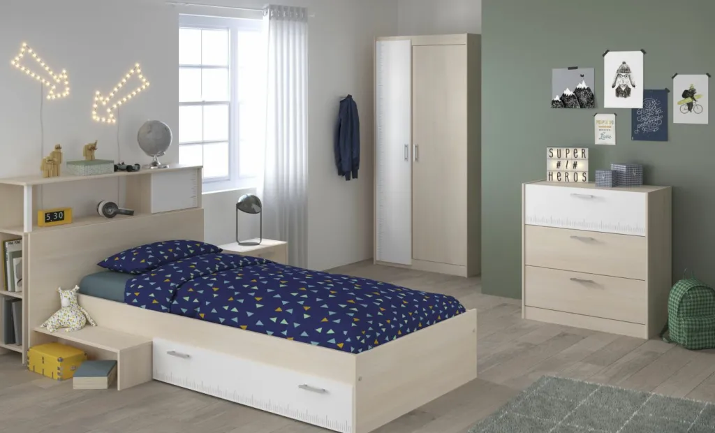 Chambre junior 5 éléments CHARLY 16-Parisot Sale