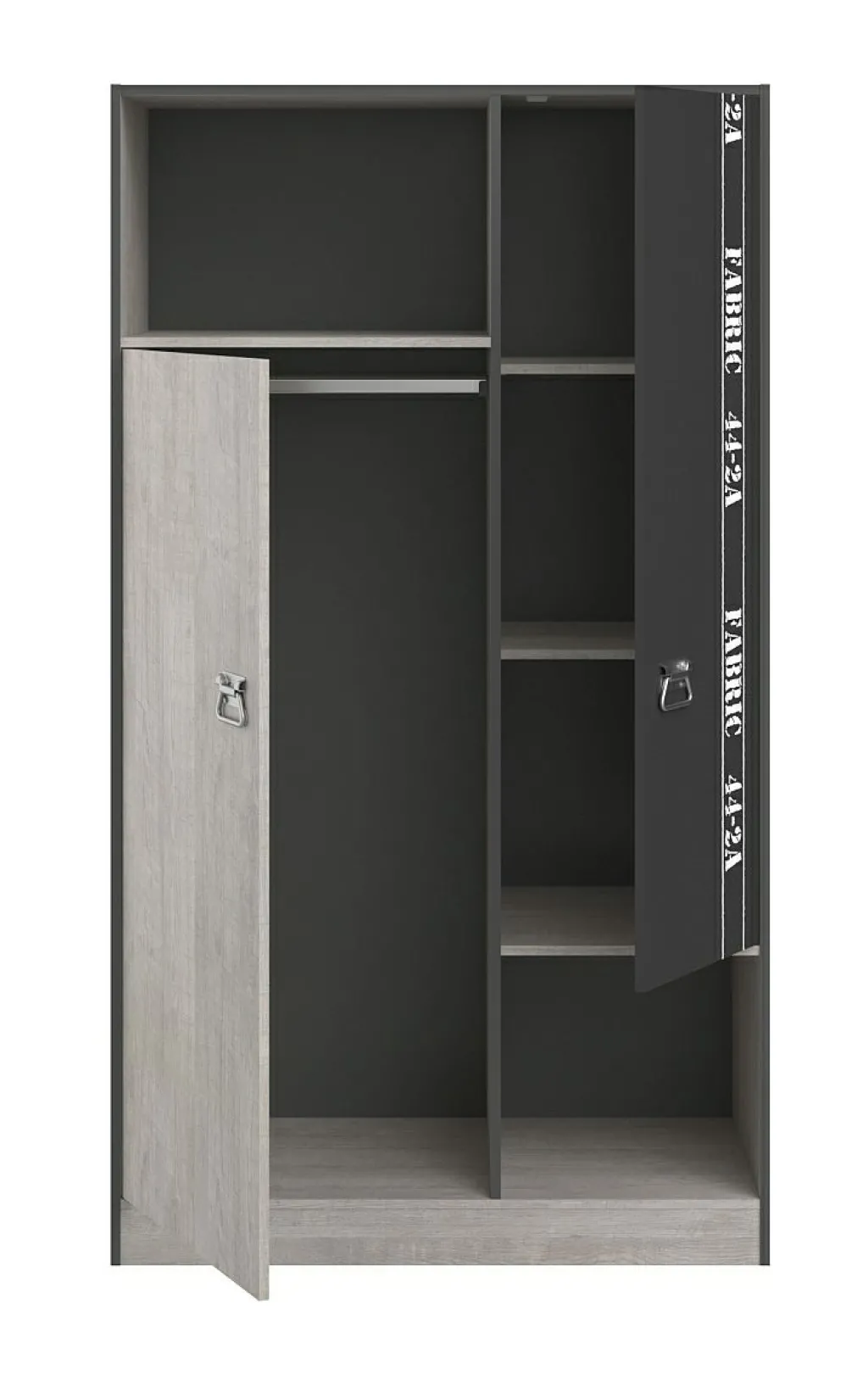 Chambre junior 6 éléments FABRIC 20-Parisot Outlet